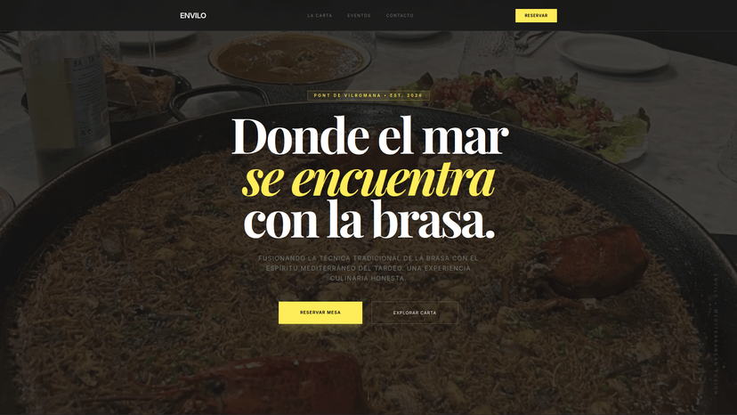 Restaurante Envilo: Digitalización Gastronómica