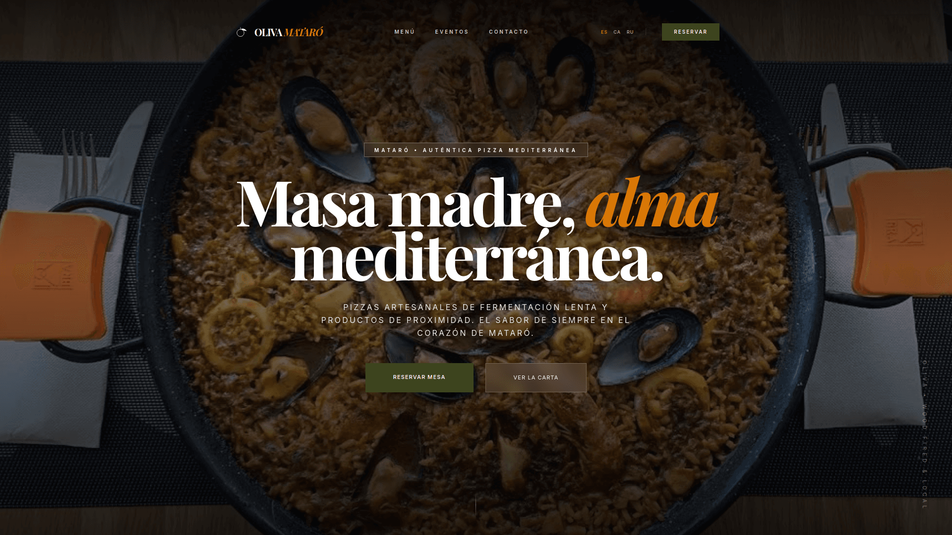 Web para OlivaMataró